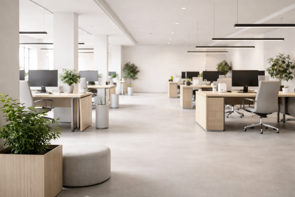 sprzątanie biur coworkingowych – czysty open space 